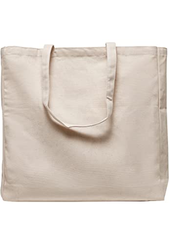 Build Your Brand Unisex BY202-Oversized Canvas Tote Bag Tasche, Offwhite von Build Your Brand