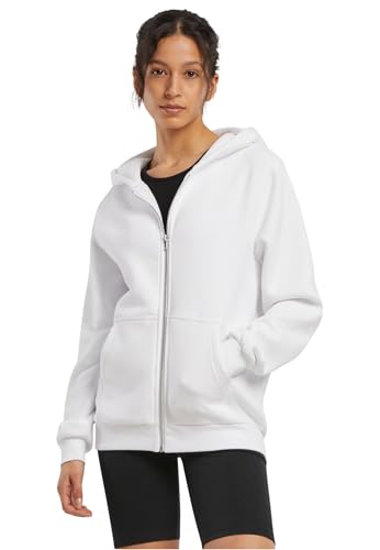 Build Your Brand Women's BY290-Ladies Fluffy Zip Hoody Hooded Sweatshirt, White, 5XL Build Your Brand Women's BY290-Ladies Fluffy Zip Hoody Hooded Sweatshirt, White, 5XL von Build Your Brand