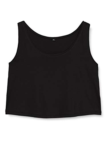 Build Your Brand Womens BY051-Ladies Oversized Tanktop T-Shirt, Black, 3XL von Build Your Brand