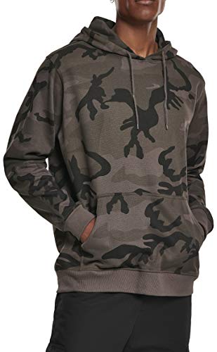 Build Your Brand mens Camo Hoody Hooded Sweatshirt, darkcamo, 4XL von Build Your Brand