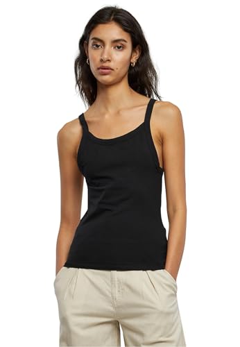 Build Your Brand Damen BY209-Ladies Everyday Top Trägershirt/Cami Shirt, Black, M von Build Your Brand