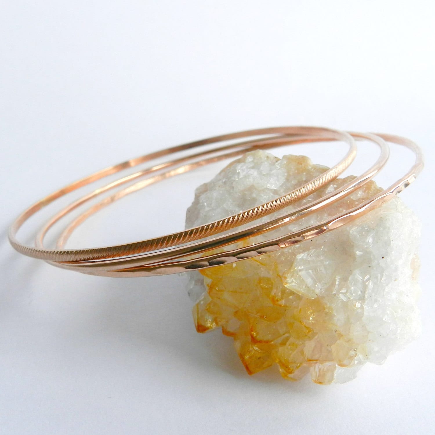 Rose Gold Armreif Set Rose Gold Armreif Set von BuildaStack