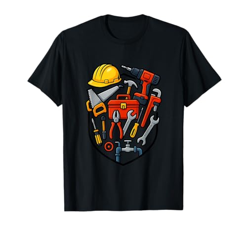 Frauen Bauarbeiter Klempner Handwerkerinnen Arbeiter T-Shirt Frauen Bauarbeiter Klempner Handwerkerinnen Arbeiter T-Shirt von Builders Gifts Store