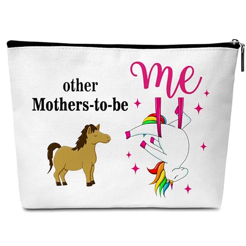 Buildinest Other Mothers Me Make-up-Tasche, lustiges Pferd, Geburtstagsgeschenke für Mutter, Einhorn, Make-up-Tasche, Geburtstagskosmetiktaschen für Mutter, Frau, Freund, Kollegen, A37, von Buildinest