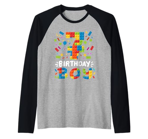 Kinder 7 Jahre alte Bausteine Baumeister 7. Geburtstag Jungen Raglan Kinder 7 Jahre alte Bausteine Baumeister 7. Geburtstag Jungen Raglan von Building Blocks Family Birthday Gear