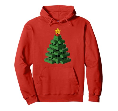 Bausteine Weihnachtsbaum Junge Mädchen Familie Matching Pullover Hoodie Bausteine Weihnachtsbaum Junge Mädchen Familie Matching Pullover Hoodie von Building Bricks Family Matching Christmas