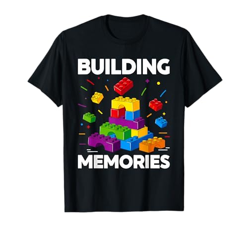 Building Memories Bricks Blocks Kids Boys Girls T-Shirt von Building Memories Blocks Tees