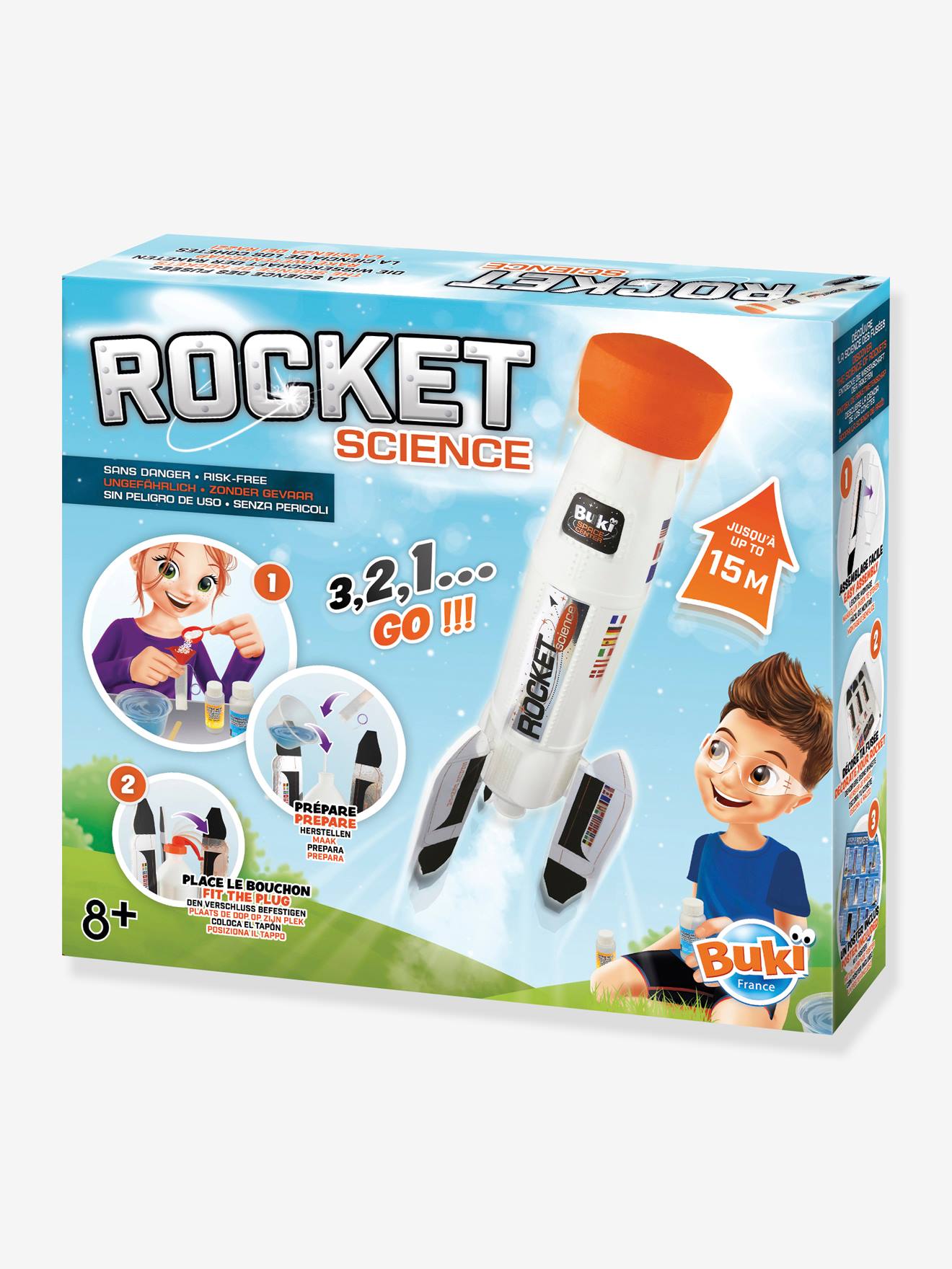 Raketenbauset ROCKET SCIENCE BUKI von Buki