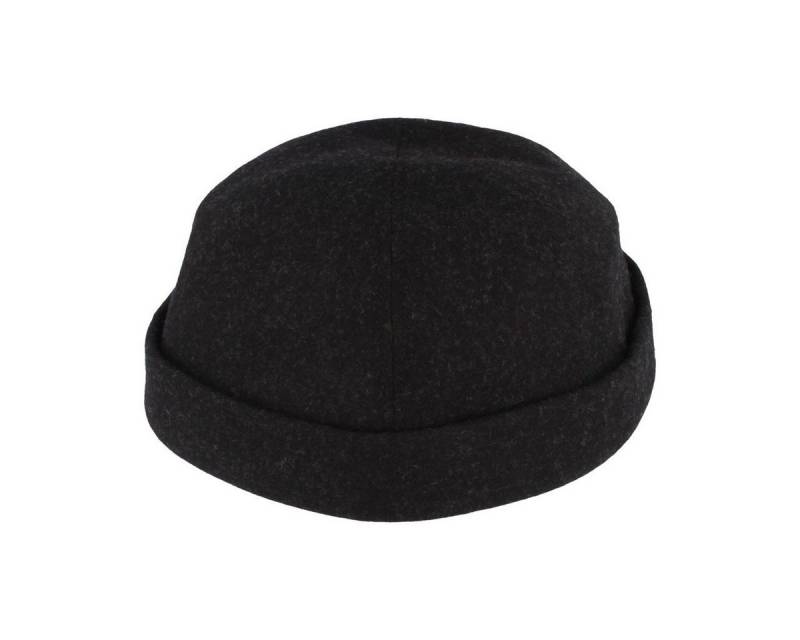 Bullani Baskenmütze randlose handgefertigte Docker Cap aus Schurwolle von Bullani