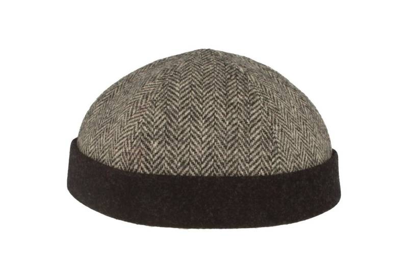 Bullani Baskenmütze randlose handgefertigte Docker Cap aus Schurwolle von Bullani