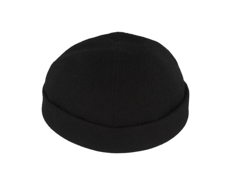 Bullani Baskenmütze randlose handgefertigte Docker Cap aus Schurwolle von Bullani