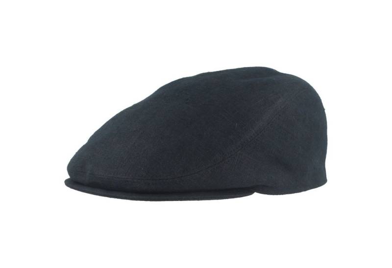 Bullani Schiebermütze knautschbare Flatcap aus 100% Leinen von Bullani