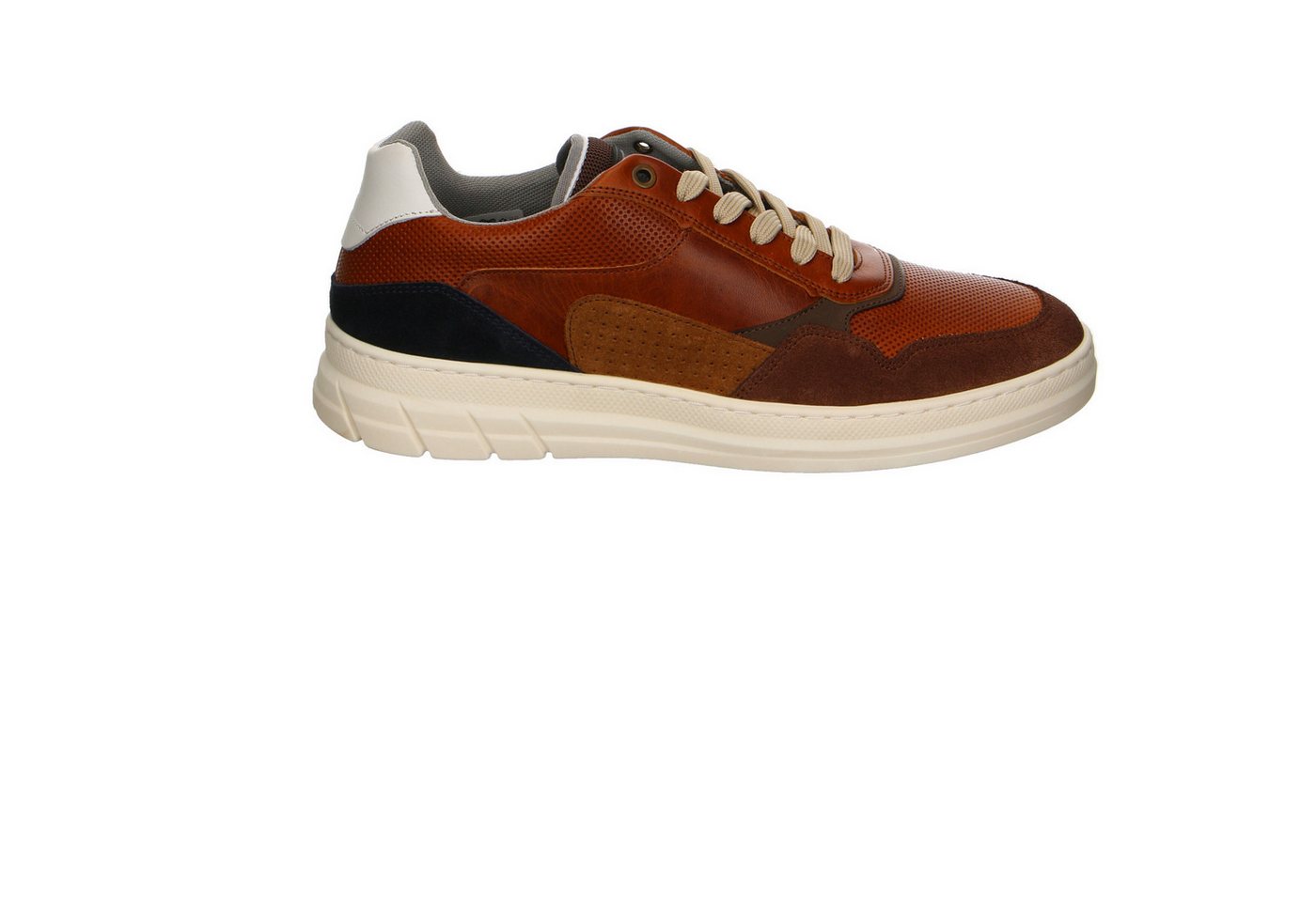 Bullboxer Bullboxer Leder Schnürschuhe braun Schnürschuh von Bullboxer