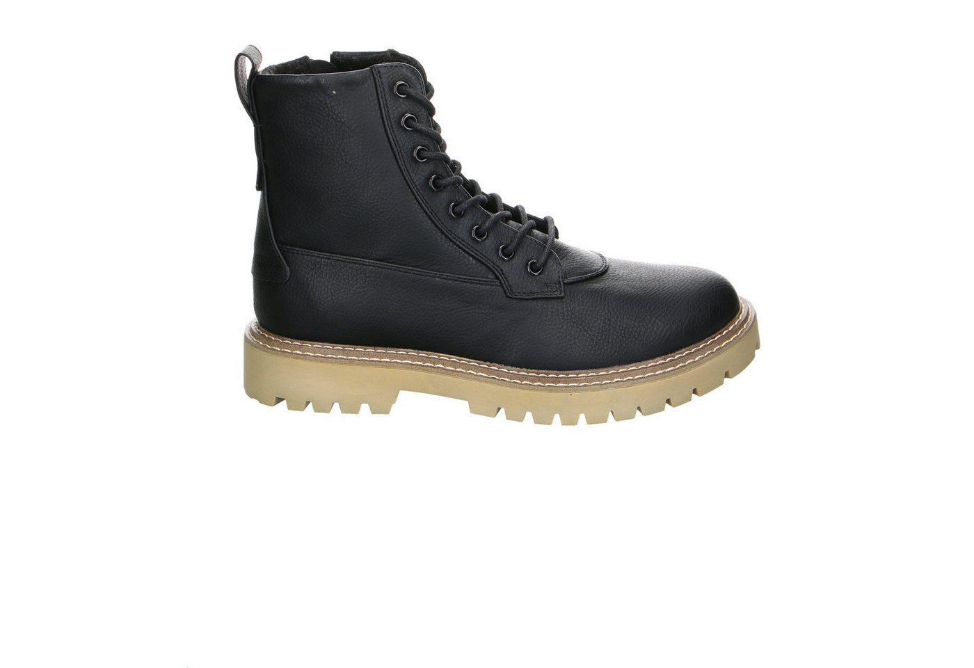 Bullboxer Bullboxer Leder Schnürstiefel Winter schwarz Winterstiefelette von Bullboxer