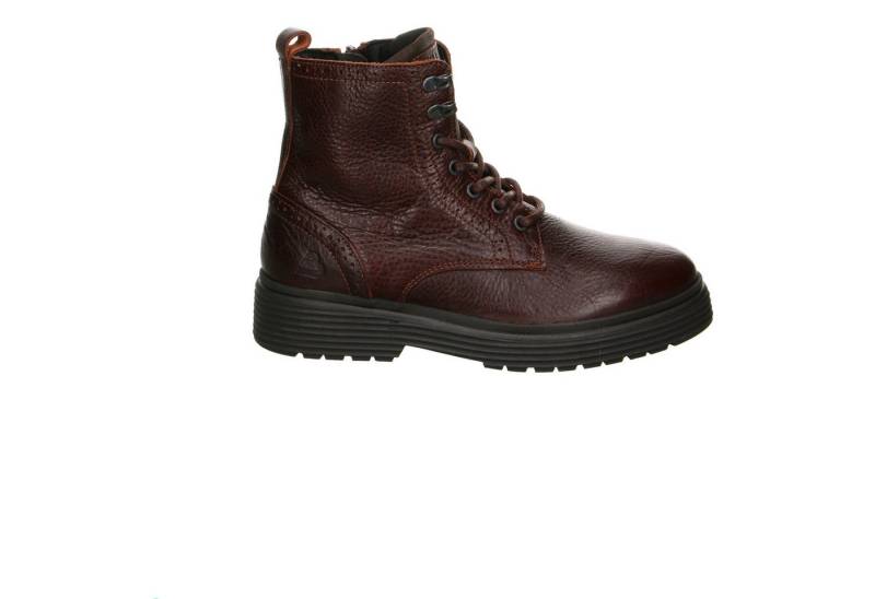 Bullboxer Bullboxer Leder Schnürstiefel braun Chelseaboots von Bullboxer