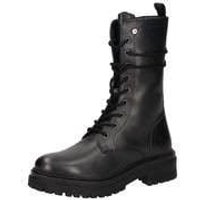 Bullboxer Schnürstiefel Damen schwarz von Bullboxer