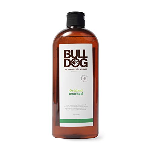 BULLDOG - Körperpflege für Männer | Original Duschgel | natürliches & erfrischendes Duschgel | 500ml (Packung mit 2) von BULLDOG