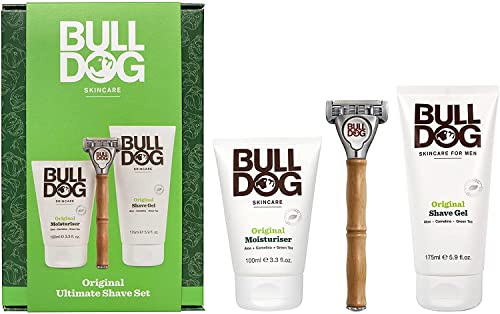 BULLDOG Skincare Ultimate Rasierset, Grün von BULLDOG