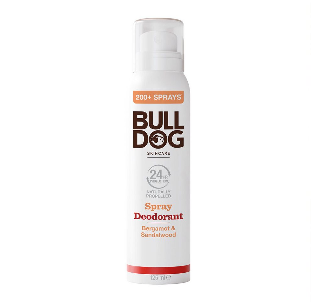 Bulldog Deo-Spray Deodorant spray Bergamot & Sandalwood (Deodorant Spray) 125 ml von Bulldog