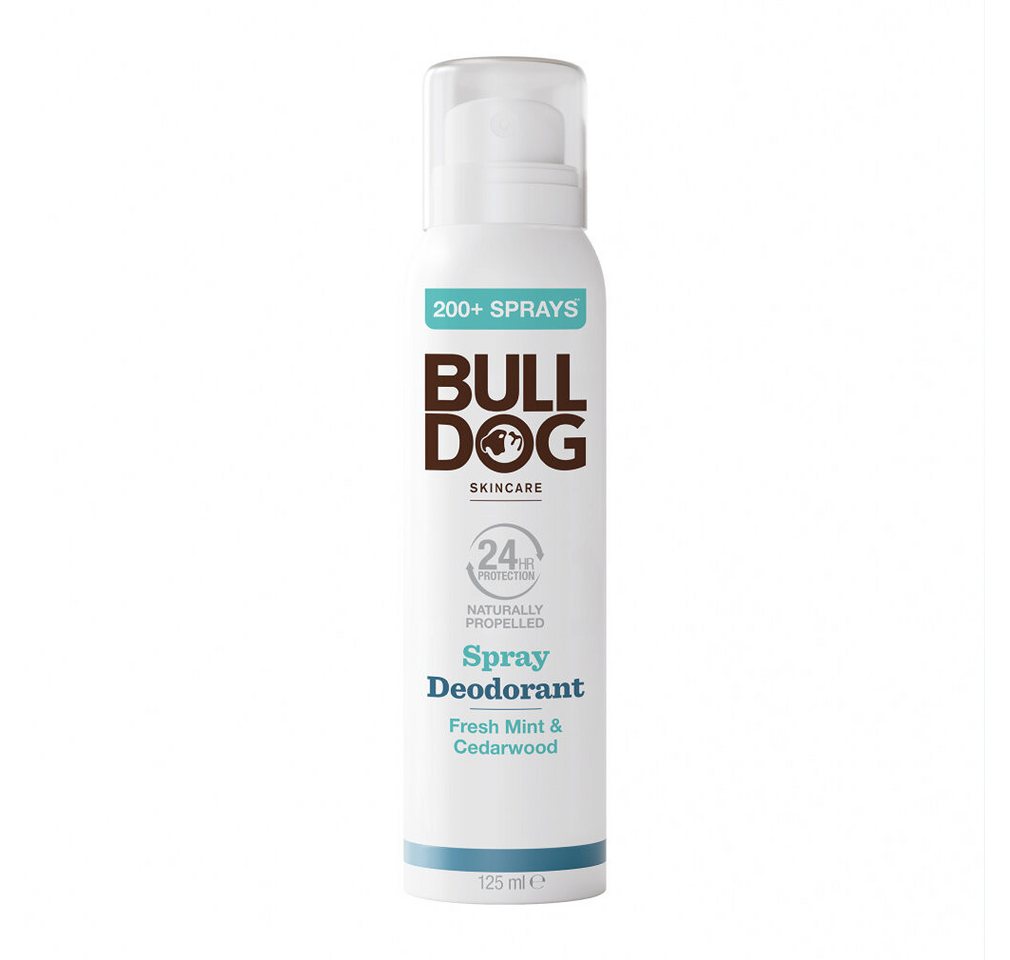 Bulldog Deo-Spray Deospray Fresh Mint & Cedarwood (Deospray) 125 ml von Bulldog