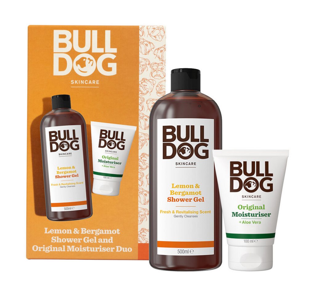 Bulldog Hautpflege-Set Geschenkset Duo Zitrone & Bergamotte von Bulldog
