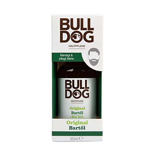 BULLDOG - Bartpflege für Männer | Original Bartöl | für einen weichen & gepflegten Bart | 30ml von BULLDOG