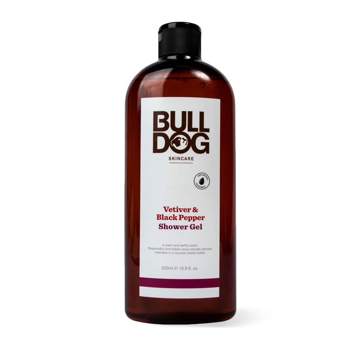 Bulldog Vetiver & Black Pepper Duschgel (500 ml) von Bulldog