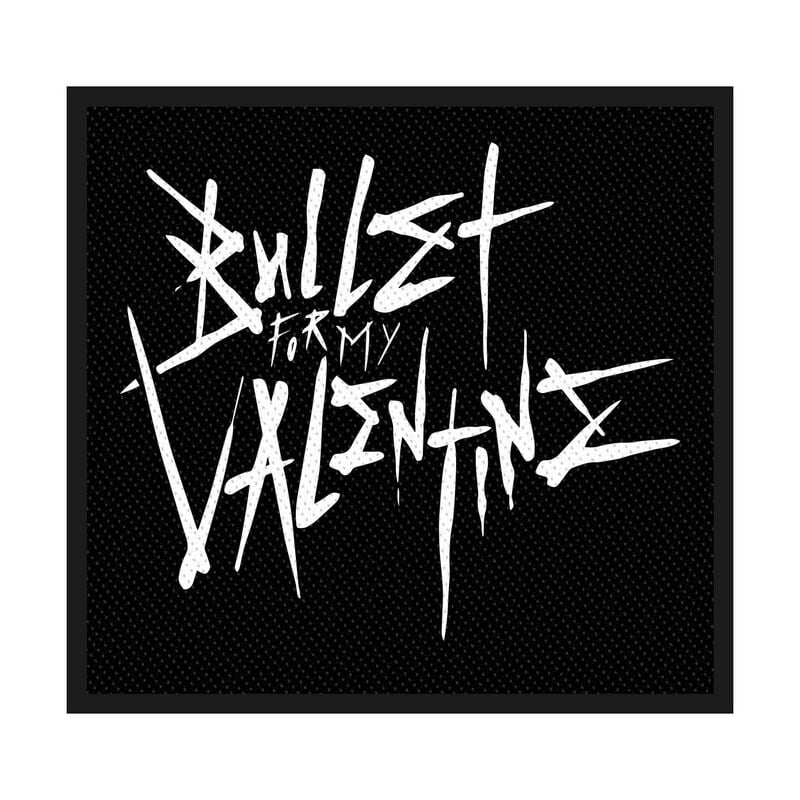 Bullet For My Valentine Patch - Logo - schwarz  - Lizenziertes Merchandise! von Bullet For My Valentine
