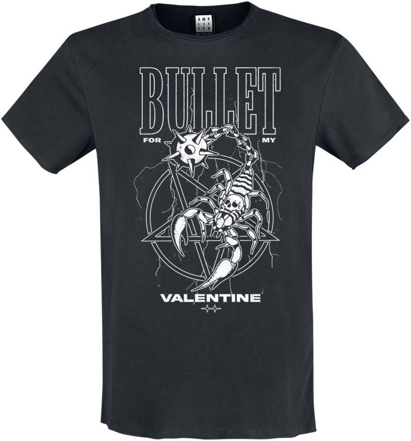 Bullet For My Valentine T-Shirt - Amplified Collection - Flail Scorpion - S bis 3XL - für Männer - Größe XL - schwarz  - Lizenziertes Merchandise! von Bullet For My Valentine