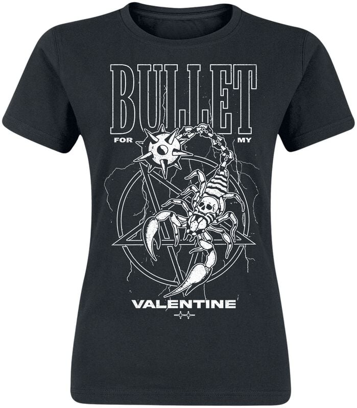 Bullet For My Valentine T-Shirt - Morning Star Scorpion - S bis 3XL - für Damen - Größe 3XL - schwarz  - Lizenziertes Merchandise! von Bullet For My Valentine