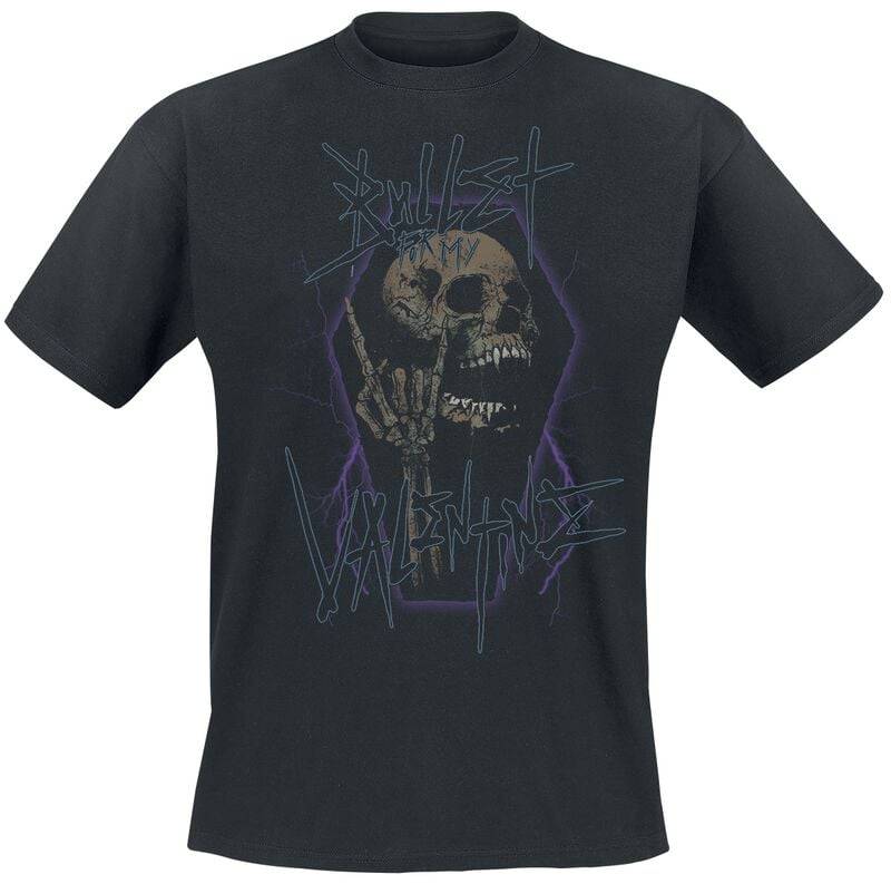 Bullet For My Valentine T-Shirt - Thrash Skull - S bis 4XL - für Männer - Größe 4XL - schwarz  - Lizenziertes Merchandise! von Bullet For My Valentine