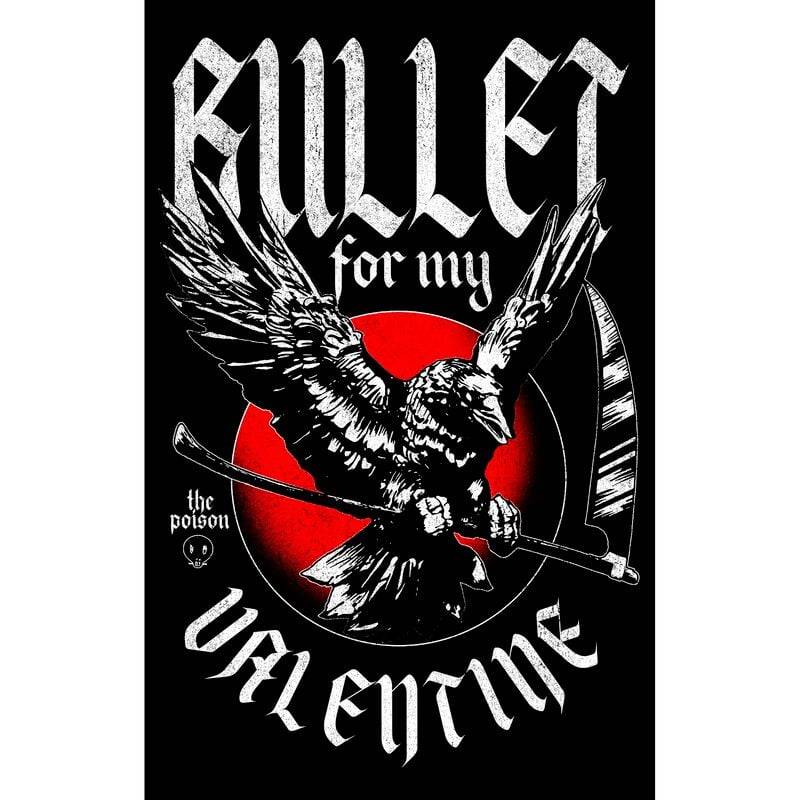 Bullet For My Valentine The Poisen / Crow Flagge schwarz von Bullet For My Valentine