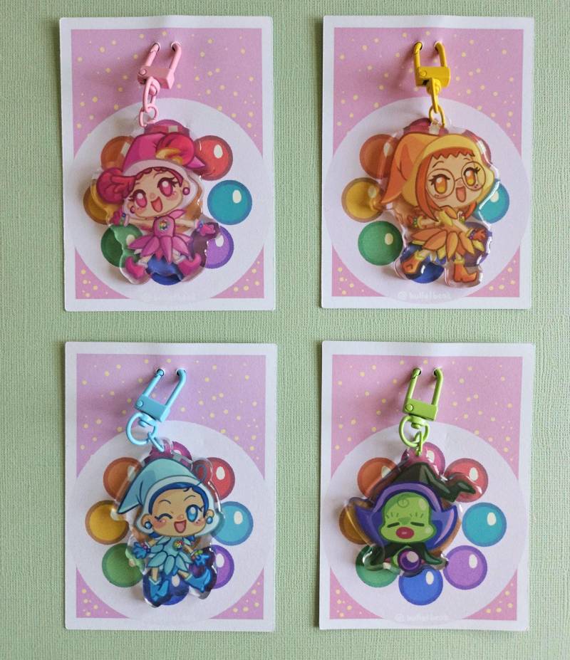 Doremi Doppelseitige Acryl Anhänger Doremi Doppelseitige Acryl Anhänger von Bulletbeak
