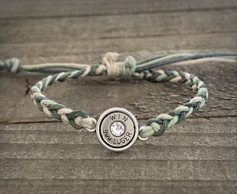 Camouflage Patronenarmband, Tarnschmuck, Camouflage-Armband, Camouflage-Armband Camouflage Patronenarmband, Tarnschmuck, Camouflage-Armband, Camouflage-Armband von BulletsForBelles