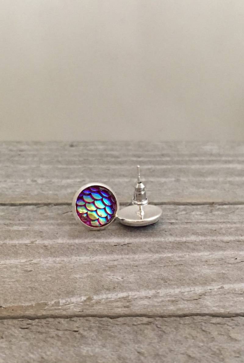 Meerjungfrau Ohrringe, Schmuck, Ohrstecker von BulletsForBelles