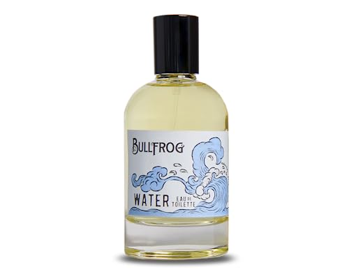 Bullfrog Eau de Toilette Elements: Wasser 100 ml – Herrenparfüm – Noten von Ingwer, grünem Pfeffer, Kardamom, Salbei, schwarzem Basilikum, Patchouli, Mammutbaumholz und Amber – hergestellt in Italien von Bullfrog