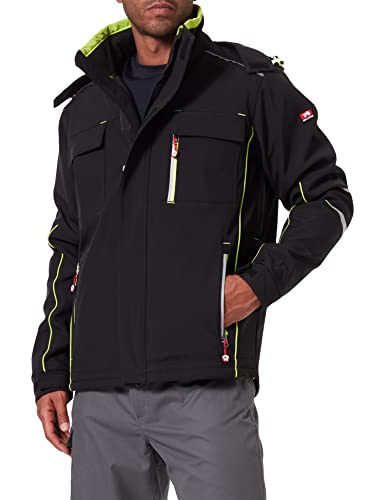 Bullstar Herren Thermo-softshelljas ultra Arbeitsjacke, Schwarz (Schwarz 100), M EU von Bullstar