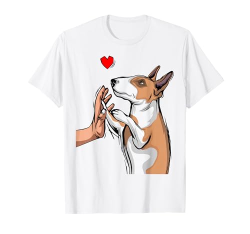 Bullterrier Liebe Mama Bull Terrier Hund T-Shirt von Bullterrier Hunde & Welpen Geschenkideen