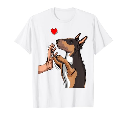 Bullterrier Liebe Mama Bull Terrier Hunde Frauchen Herrchen T-Shirt von Bullterrier Hunde & Welpen Geschenkideen