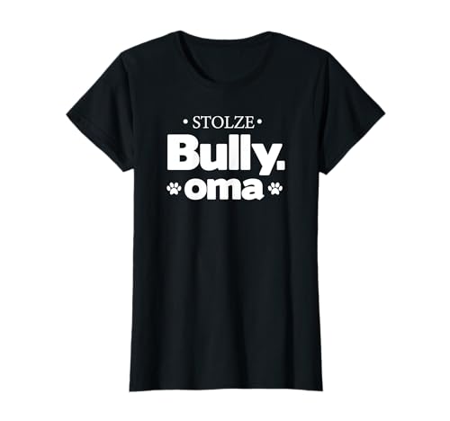 Damen Stolze Bully Oma und stolze Bully Großmutter Frenchie oma T-Shirt Damen Stolze Bully Oma und stolze Bully Großmutter Frenchie oma T-Shirt von Bully und Frenchie T-Shirt Shop