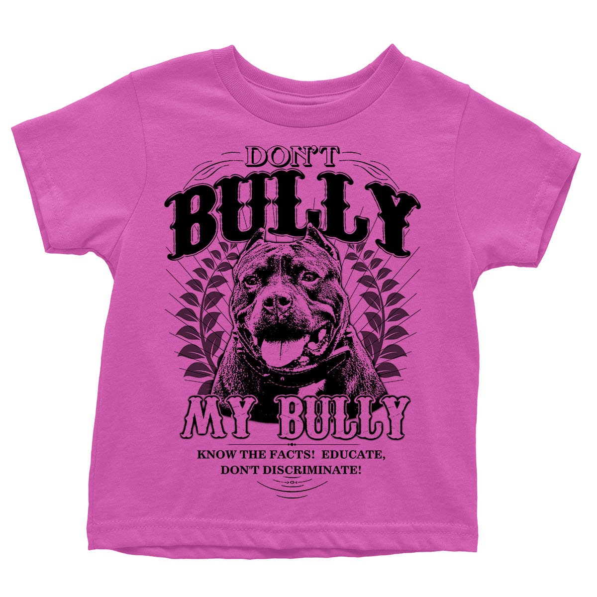 Don't Bully My Kinder T-Shirt - Pitbull-Shirt von BullySupplies