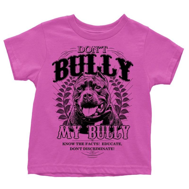 Don't Bully My Kinder T-Shirt - Pitbull-Shirt von BullySupplies