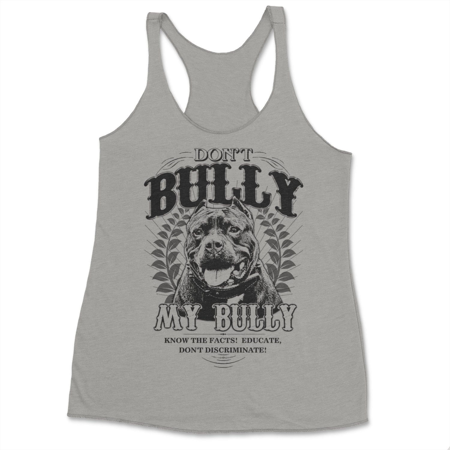 Don't Bully My Pitbull Tank-Top Für Frauen Tri Mischung Racerback von BullySupplies