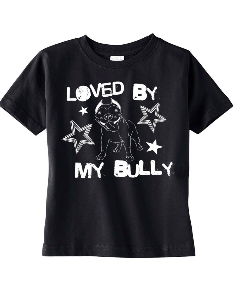 Geliebt Von My Bully Baby T Shirt Für Pitbull Und Rasse Liebhaber Baby Pitbull Hemden Säugling Pit Bull T-Shirt von BullySupplies