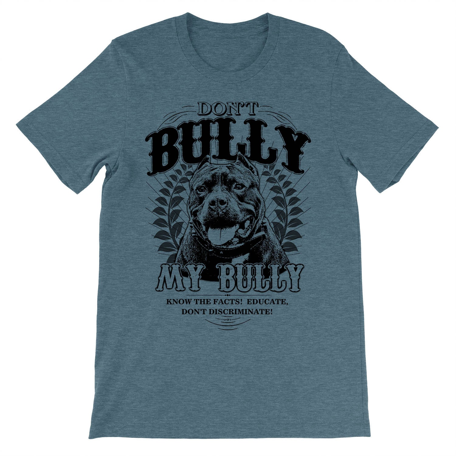 Nicht Bully Mein Pitbull Shirt Für Erwachsene Unisex Dimensionierung Xs - 4X von BullySupplies