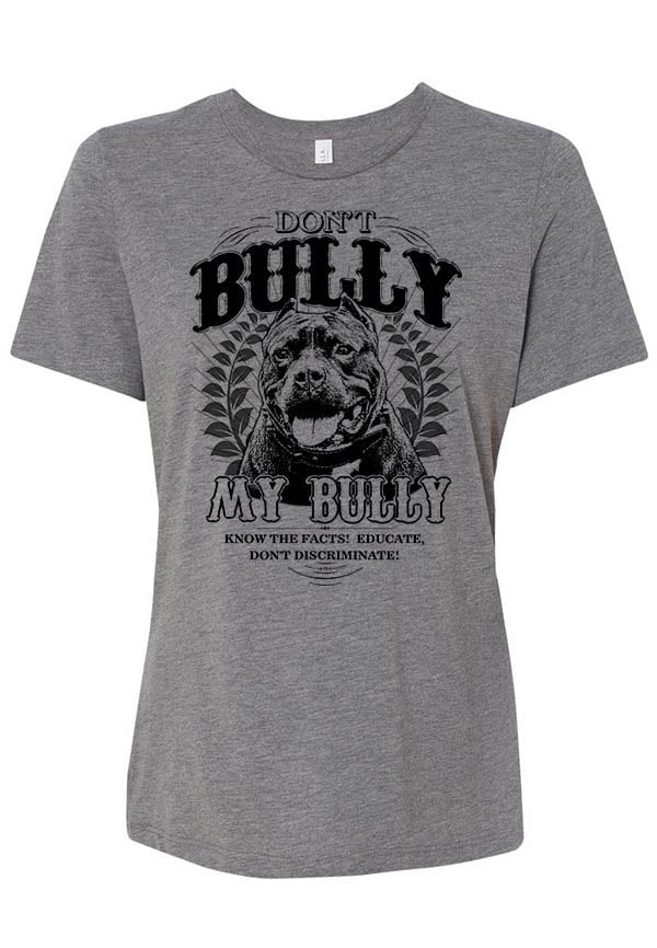 Nicht Mein Bully Pitbull Shirt Für Erwachsene Unisex Dimensionierung Xs-4 X von BullySupplies