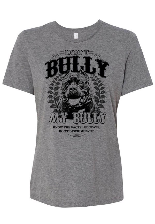 Nicht Mein Bully Pitbull Shirt Für Erwachsene Unisex Dimensionierung Xs-4 X von BullySupplies