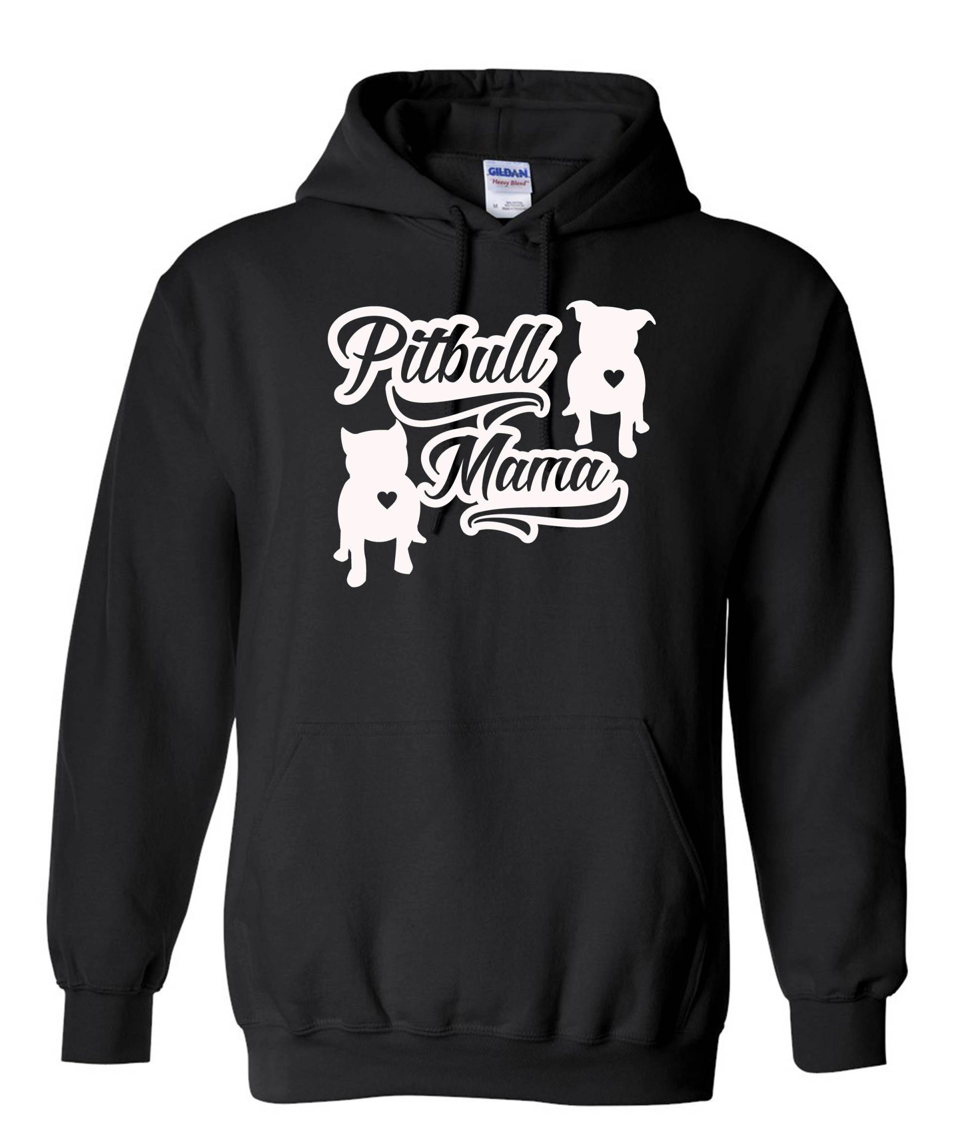 Pitbull Mama Unisex Pullover Hoodie Pitbull Kleidung Pit Bull Bully Hoodie von BullySupplies