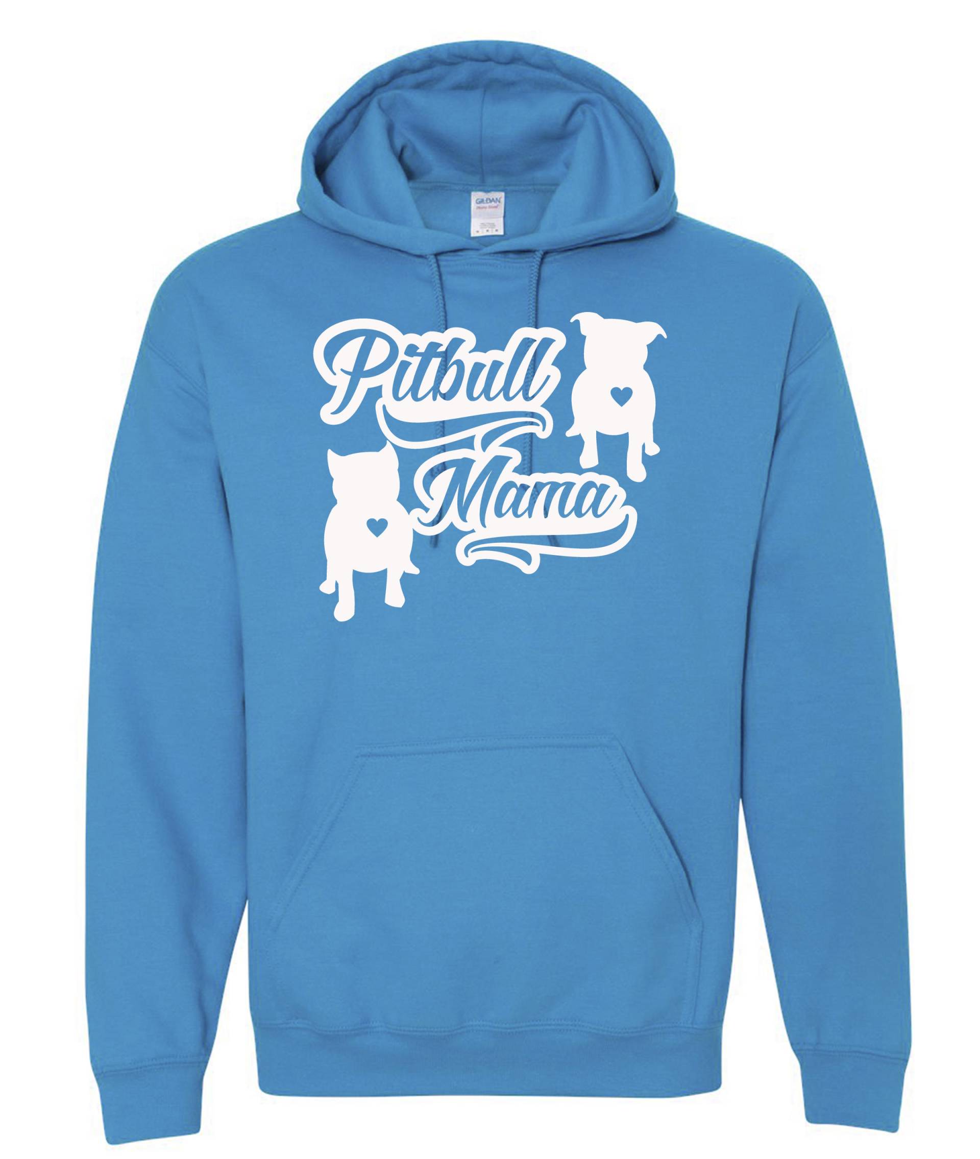 Pitbull Mama Unisex Pullover Hoodie Pitbull Kleidung Pit Bull Bully Hoodie von BullySupplies