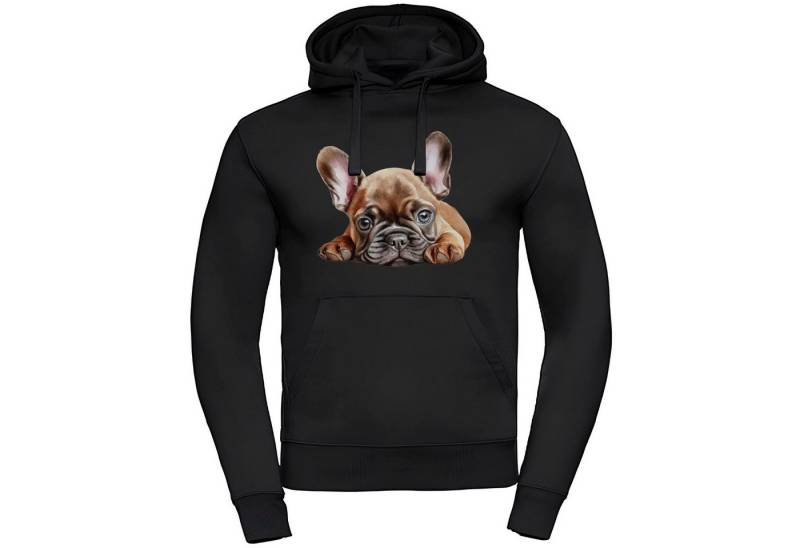 Bullyfriend Hoodie Bullyfriend Hoodie, Französische Bulldogge Kapuzenpullover, Frontprint Mit Kapuze, Print von Bullyfriend